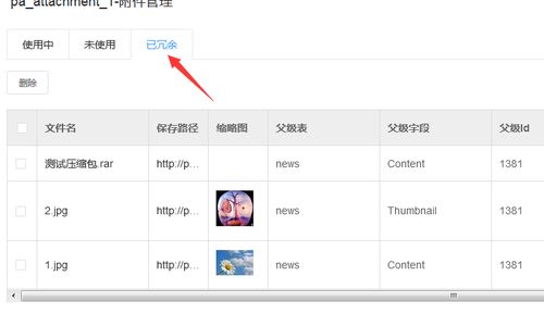 pgeadmin cms關于網站建設中冗余附件的解決方案